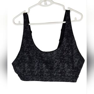 Lole Black Heathered Sports Bra